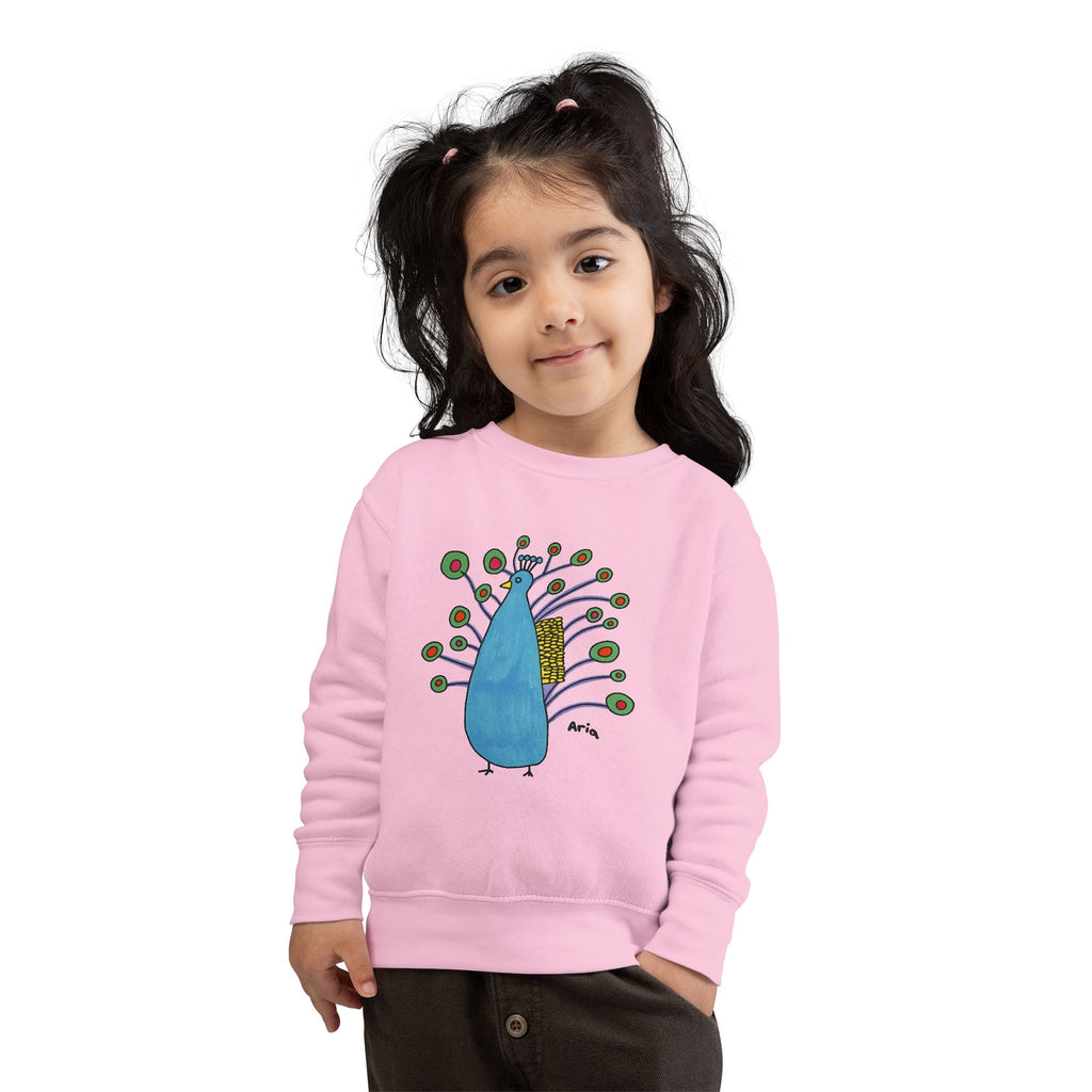 Peacock Toddler Sweatshirt