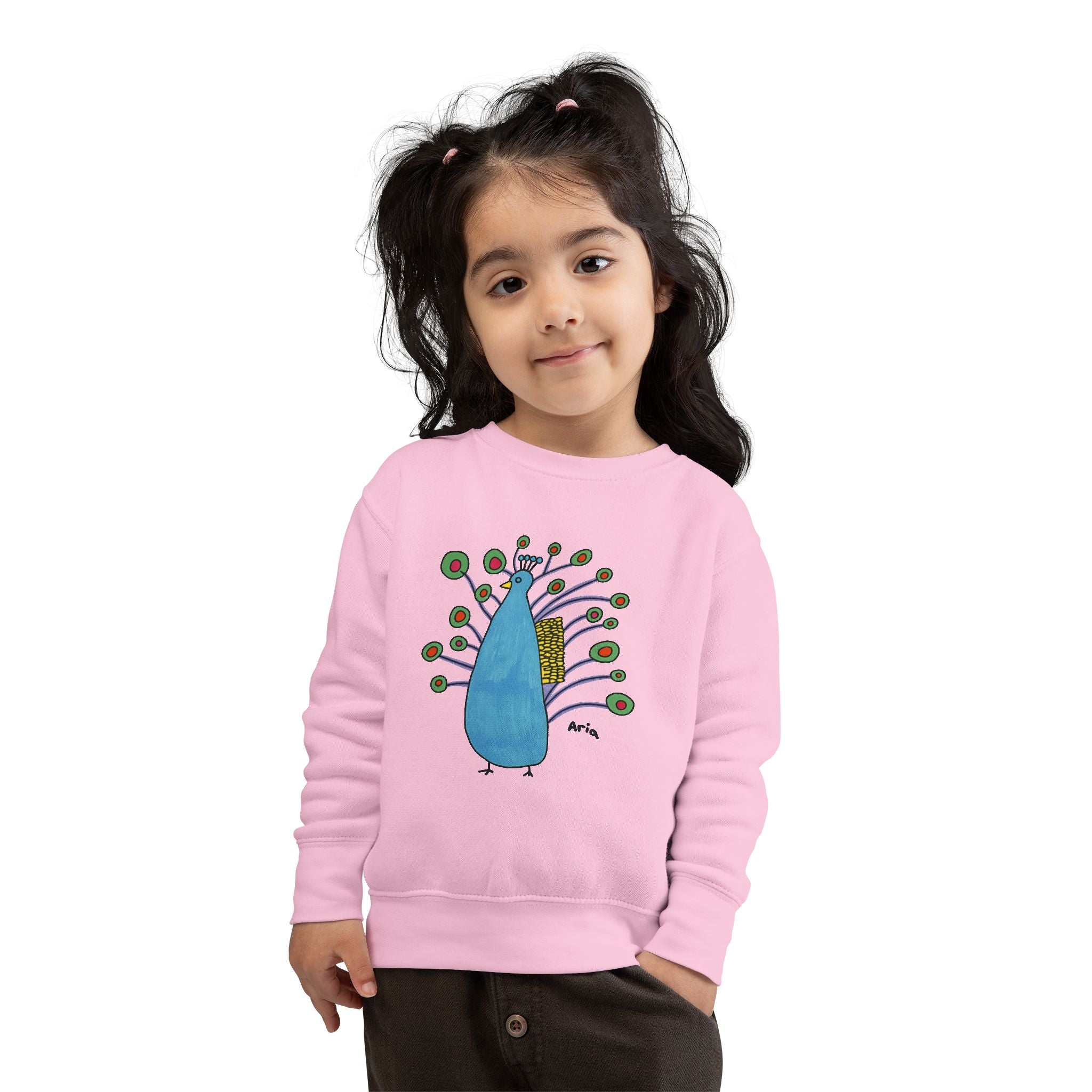 Peacock Toddler Sweatshirt