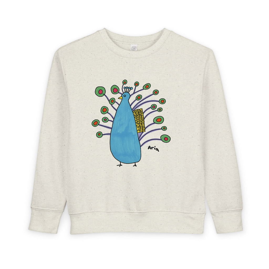 Peacock Toddler Sweatshirt