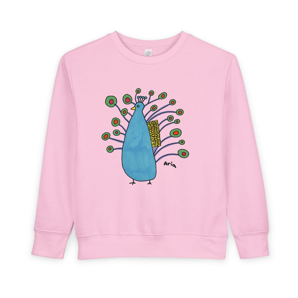 Peacock Toddler Sweatshirt