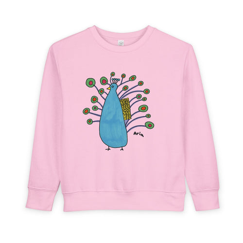 Peacock Toddler Sweatshirt